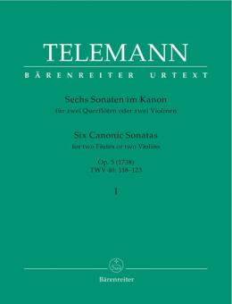 Six Canonic Sonatas Vol. 1 Standard