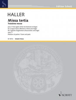 Missa tertia op. 7A Standard