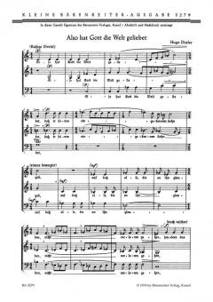 Also hat Gott die Welt geliebet op. 5/16 Standard