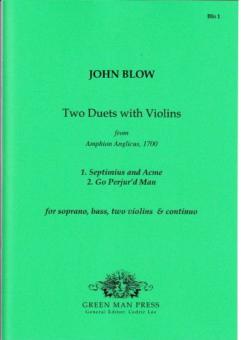 Two Duets with Violins 