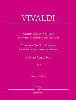 L'Estro Armonico Nr. 3 (RV 310) op. 3/3 