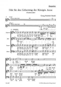 Ode For The Birthday Of Queen Anne Standard