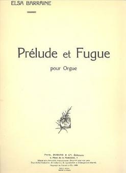 Prelude et Fugue Nr. 1 Orgue 
