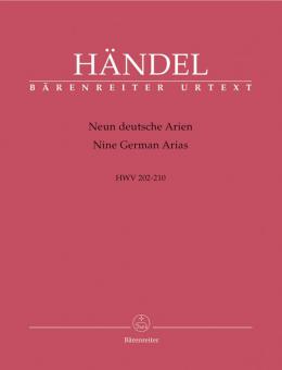 9 German Arias HWV 202-210 Standard