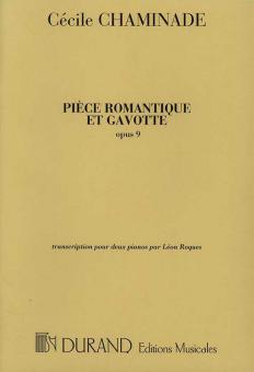 Piece Romantique et Gavotte op. 9 