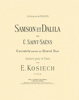 Samson & Dalila Nr. 9 Cantabile (Kosiech) 