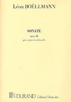 Sonate pour Violoncelle et Piano Op. 40 