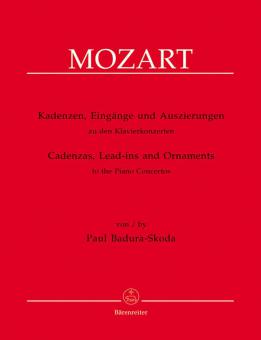 Cadences, entrances and embellishments Standard