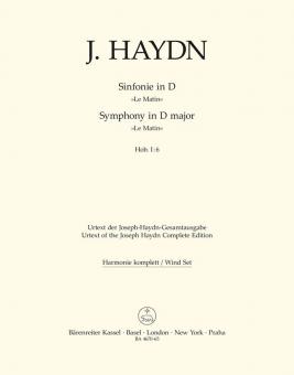 Symphonie No. 6 -Le Matin Hob.I:6 