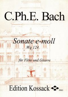 Sonate e-moll Wq 124 