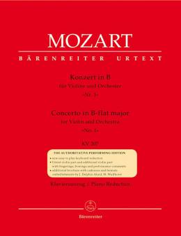 Concerto No. 1 in B flat major KV 207 Standard
