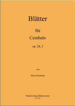 Blätter für Cembalo op. 28, 2 