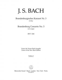 Brandenburgisches Konzert Nr. 3 G-Dur BWV 1048 