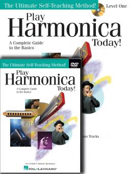 Play Harmonica Today! Beginner's Pack Level 1 (Book/Online Audio/Online Video Pack) 