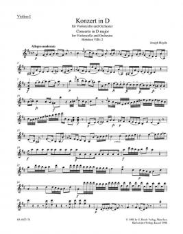 Concerto in D major Hob. VIIb:2 