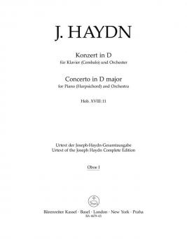 Concerto D major Hob. XVIII:11 