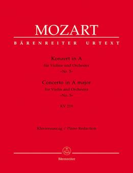 Concerto no. 5 in A major K. 219 Standard
