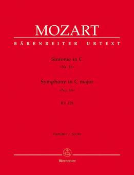 Sinfonie Nr. 16 C-Dur KV 128 Standard