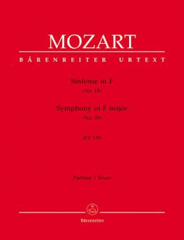 Sinfonie Nr. 18 F-Dur KV 130 