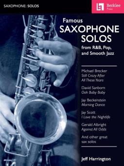 Famous Saxophone Solos 