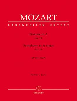 Sinfonie Nr. 29 A-Dur KV 201 (186a) 