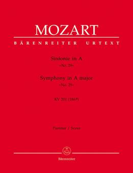 Symphony No. 29 in A major K. 201 (186a) Standard