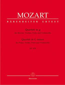 Piano Quartet in G minor KV 478 Standard