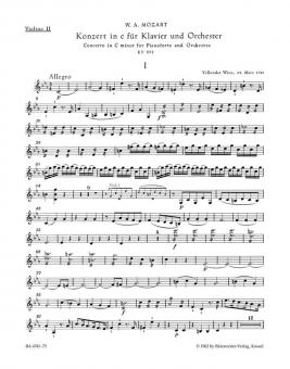 Konzert Nr. 24 c-Moll KV 491 Standard