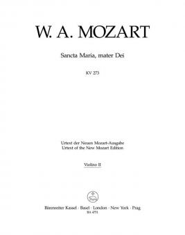Sancta Maria, mater Dei KV 273 