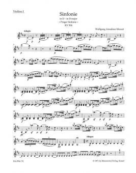 Sinfonie Nr. 38 D-Dur KV 504 