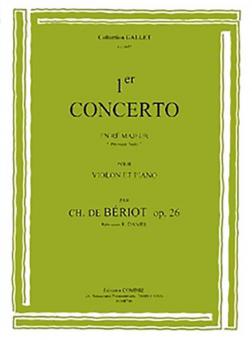 Solo No. 1 du concerto No. 1 en re maj. 