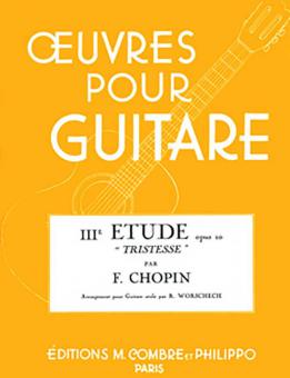 Tristesse op. 10 No. 3 