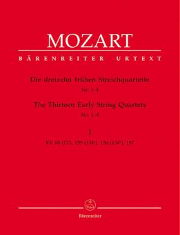 13 early string quartets volume 1 Standard
