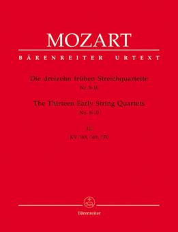 The 13 Early String Quartets 3 Standard