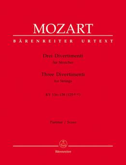 3 Divertimenti for strings Standard