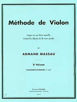Methode de violon 3 (1e et 3e positions) 