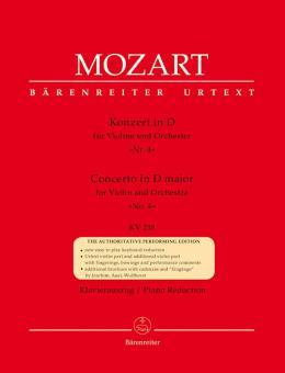 Concerto no. 4 in D major K. 218 Standard