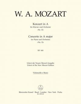 Konzert Nr. 12 A-Dur KV 414 