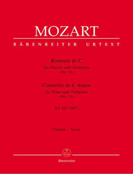 Konzert Nr. 13 C-Dur KV 415 (387b) Standard