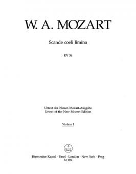 Scande coeli limina KV 34 