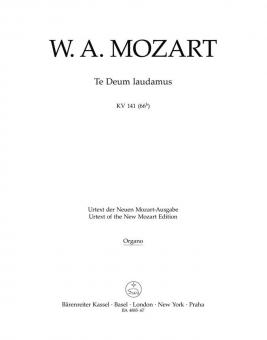 Te Deum laudamus KV 141 (66b) 