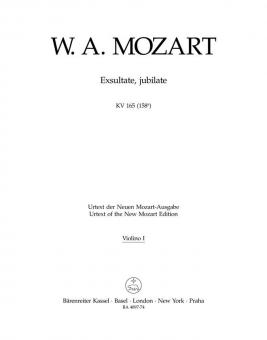 Exsultate, jubilate KV 165 (158a) 