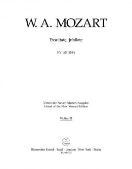 Exsultate, jubilate KV 165 (158a) 