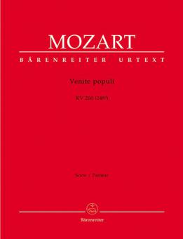 Venite populi KV 260 (248a) Standard