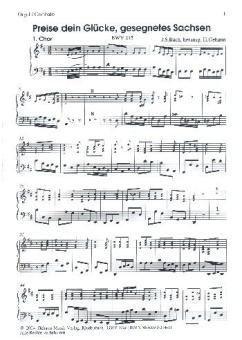 Kantate 'Preise dein Glücke' BWV 215 