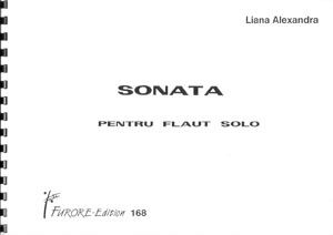 Sonata pentra Flaut Solo 