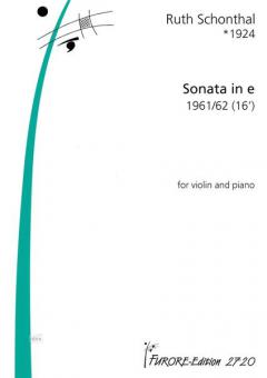 Sonata in e 
