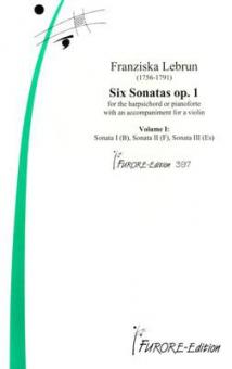 Sonaten op. 1 für Violine und Klavier 
