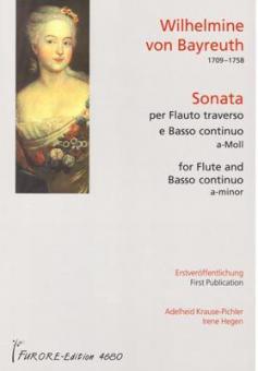 Sonata per Flauto traverso e Basso continuo 