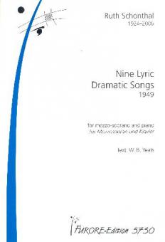 Nine Lyric Dramatic Songs 